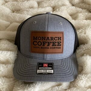 Monarch Coffee Gray and Black Trucker Hat